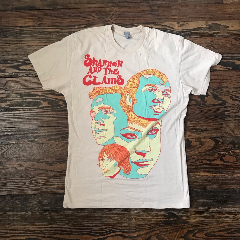shannon and the clams | band tee | unisex small